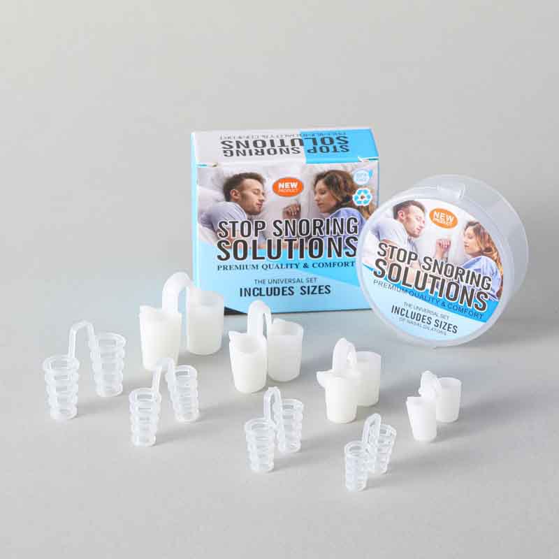 Dispositivo Anti Ronquidos Amazon AliExpress TEMU, Herramienta de Protección Respiratoria para la Congestión Nasal, Silencioso