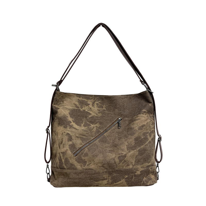 Tie dye make-up tas voor op reis, boho stijl canvas etui_voghion.com