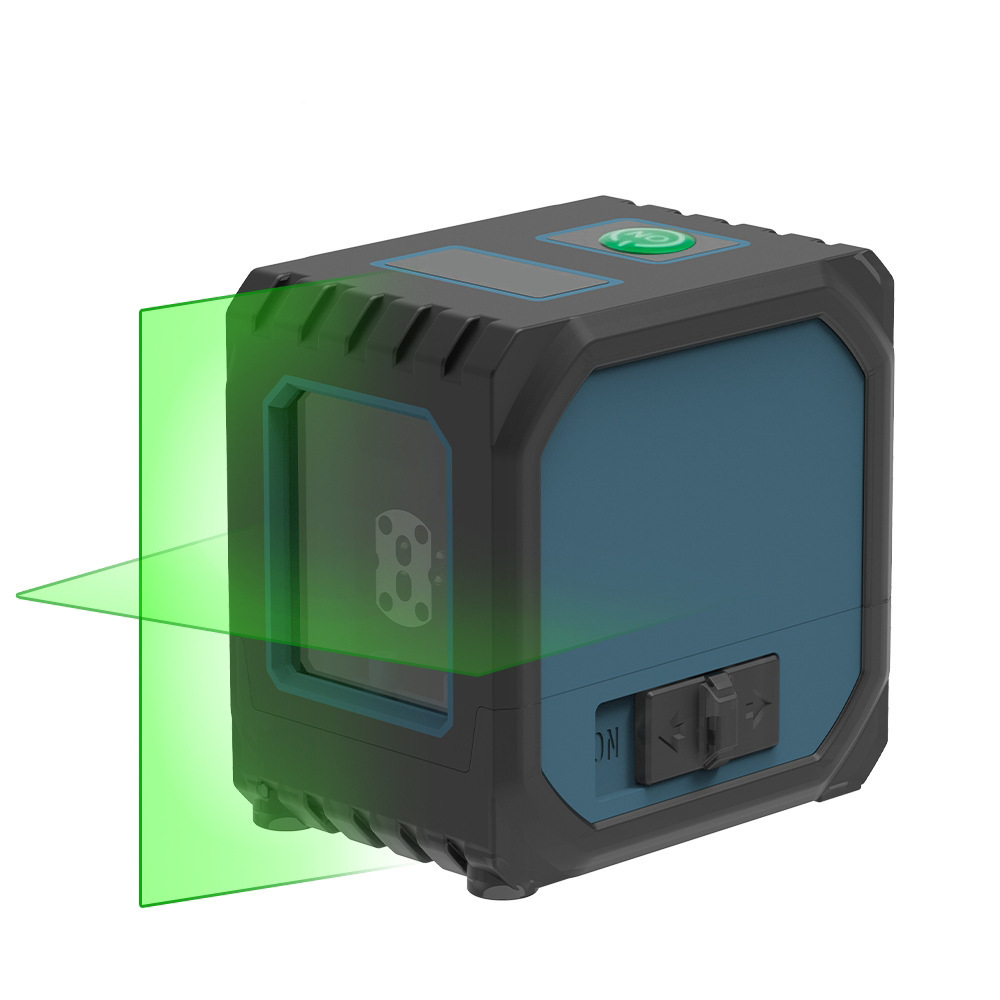 Nuevo Nivel Láser con Batería de Litio, Medidor de Nivel de Luz Potente, Proyector de Línea Láser Recargable para Exteriores, Autonivelante
