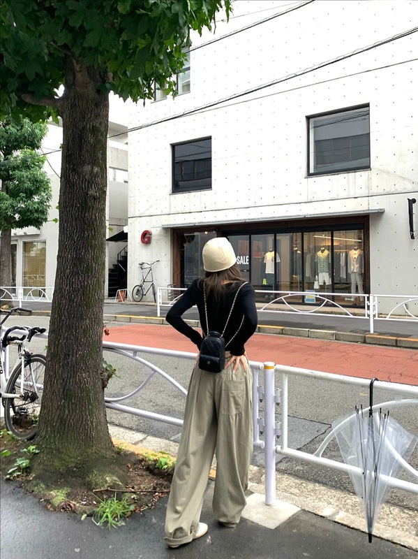 zzpalete亨利领T恤女秋小个子粉色内搭修身长袖针织打底衫|undefined