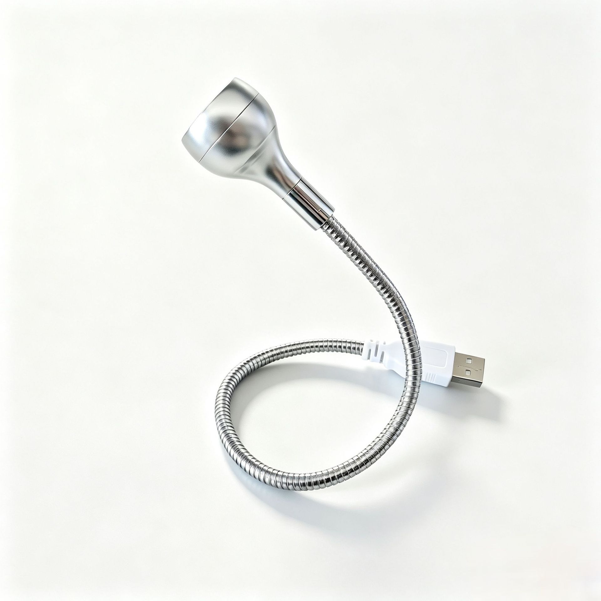 Lámpara de Escritorio UV con Clip USB de Metal con Protección Ocular para Manicura y Detección de Billetes