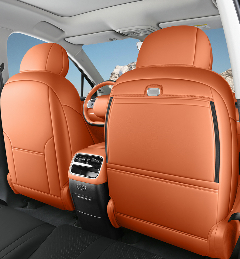 Suitable for Leapmotor C10, 2027 model C10 car seat cover, full-cover perforated leather seat cover, all-season seat cushion