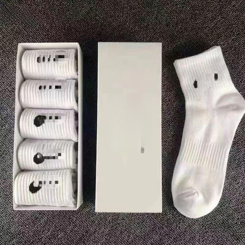 男女袜子跑步中筒袜夏季盒装长袜篮球运动潮防臭百搭高筒