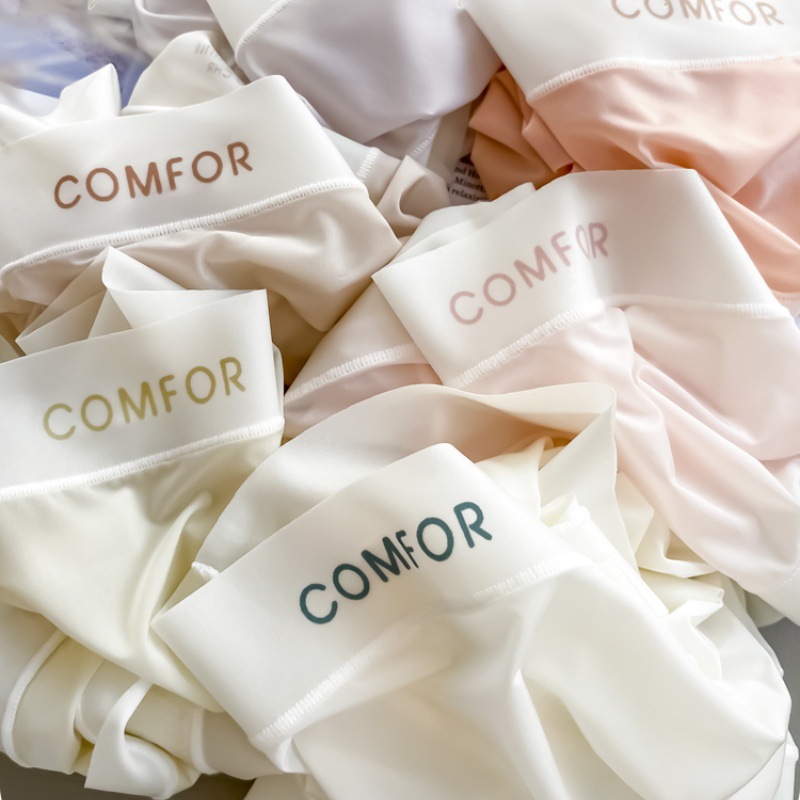 Pantalones interiores de seda de morera inferior seda de hielo antibacteriana máscara de secado rápido de verano pantalones de cintura transpirables se pueden usar externamente