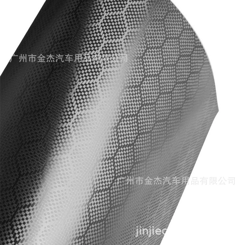 Трансграничная автомобильная цветовая пленка PET ромбовидная сотовая наклейка из углеродного волокна кованого качества термостойкая наклейка для интерьера