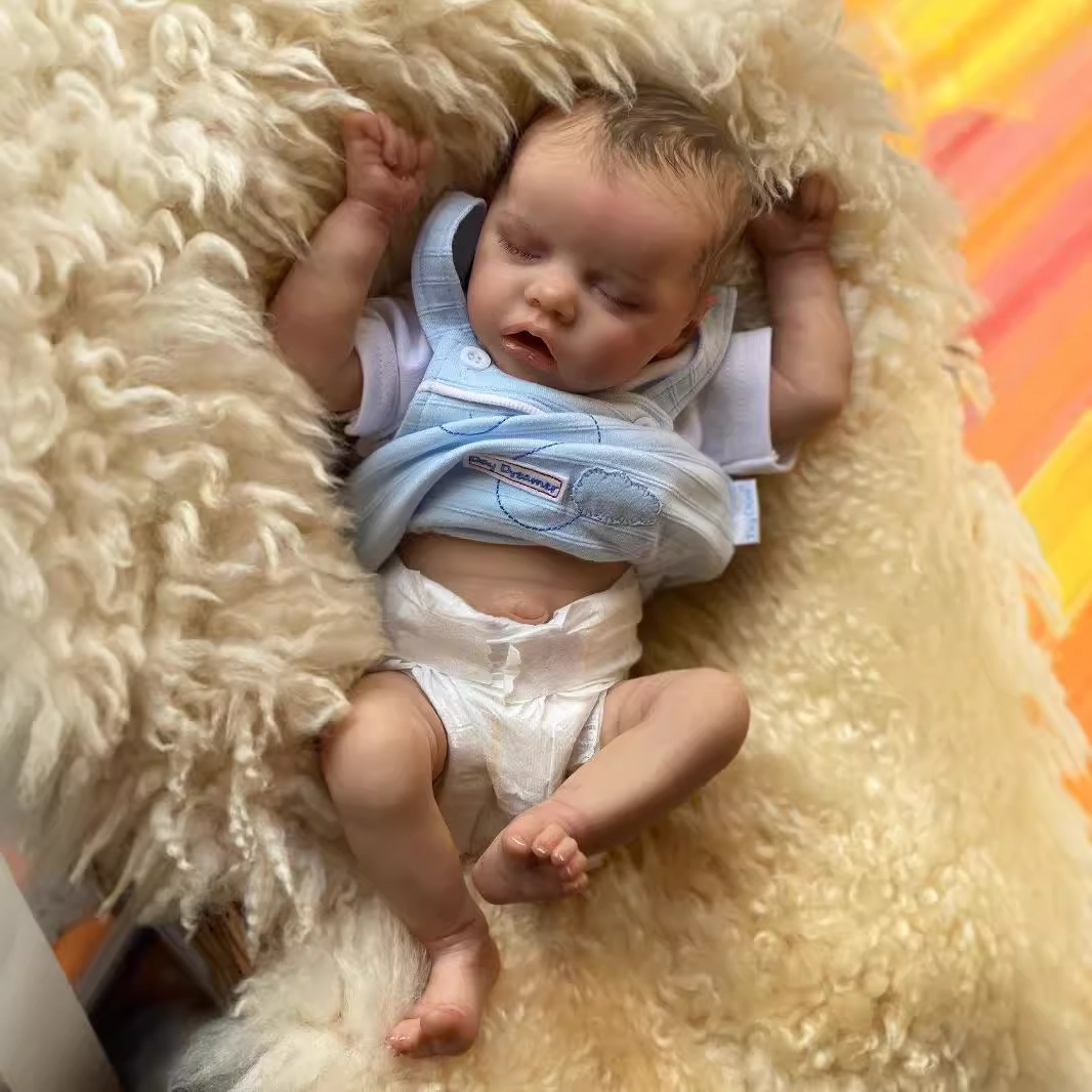 18 pulgadas Reborn TWINB simulación bebé Reborn baby doll proveedor de electricidad transfronterizo Blue Ocean supply