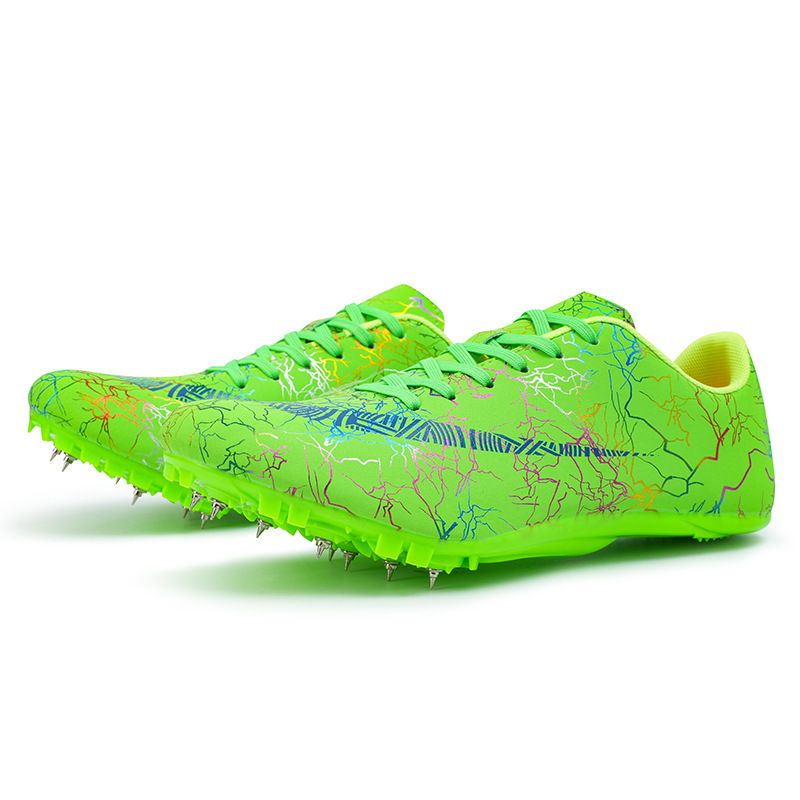 Nuevos zapatos de pista y campo entrenamiento zapatos para correr de malla transpirable jóvenes pista y campo zapatos entrenamiento estudiante deportes uñas