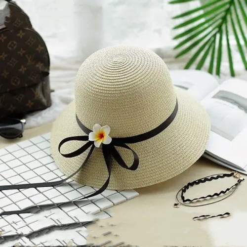 Korean women's summer hats for girls, parent-child fishing hats, beach parent-child bowl hats, sunshade cool hats, sun protection hats