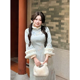 大码连衣裙;大码休闲套装;旗袍