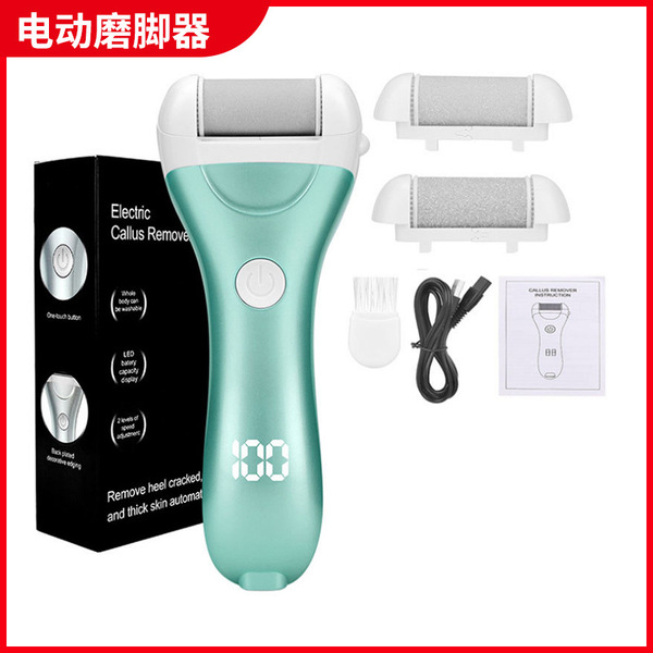 Cross-border new electric digital display foot grinder rechargeable…
