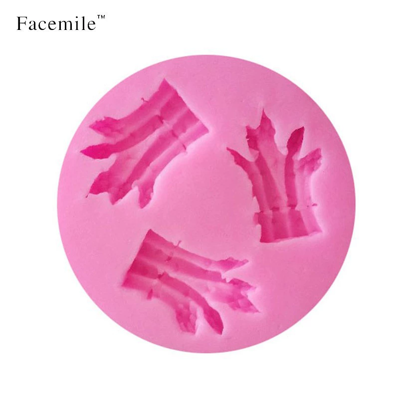Silicone mold, acrylic fondant