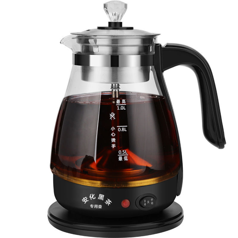 メーカー卸売り茶器ガラス電気ポット蒸気電気ティーポット全自動煮ティーポットプーアル蒸しティーポット|undefined