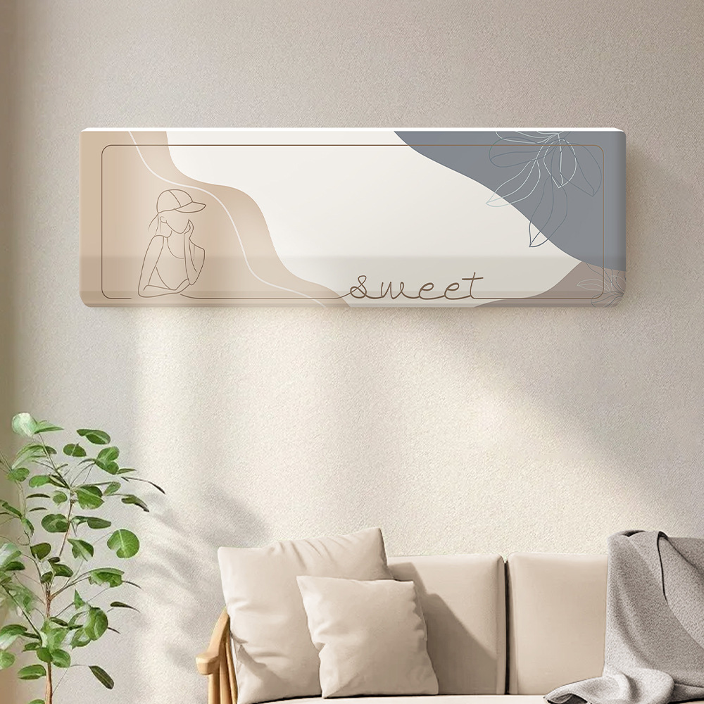 Aire acondicionado cubierta a prueba de polvo colgante general tipo de pared aplicable a la belleza de la cubierta de todo incluido Heigree Xiaomi 2024 nuevo
