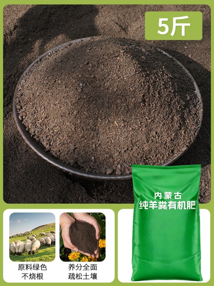 [Inner Mongolia hair straightening] 5 pounds of powder, pure sheep manure withou…