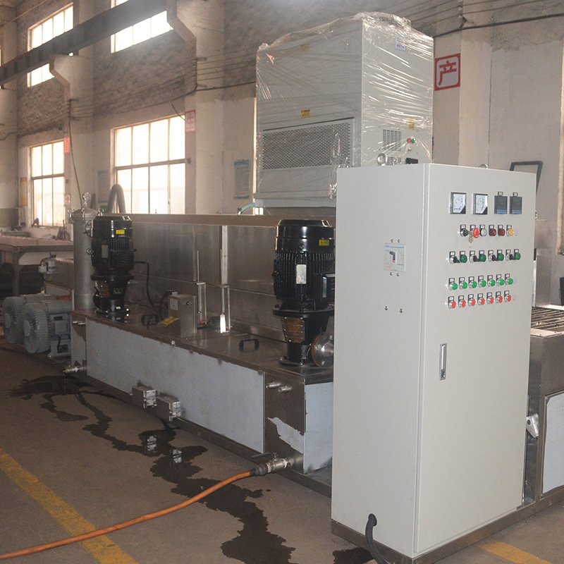 Qxlt70-ⅱ automatic through type cleaning dryer spray type cleaning machine conveyor mesh belt type cleaning machine