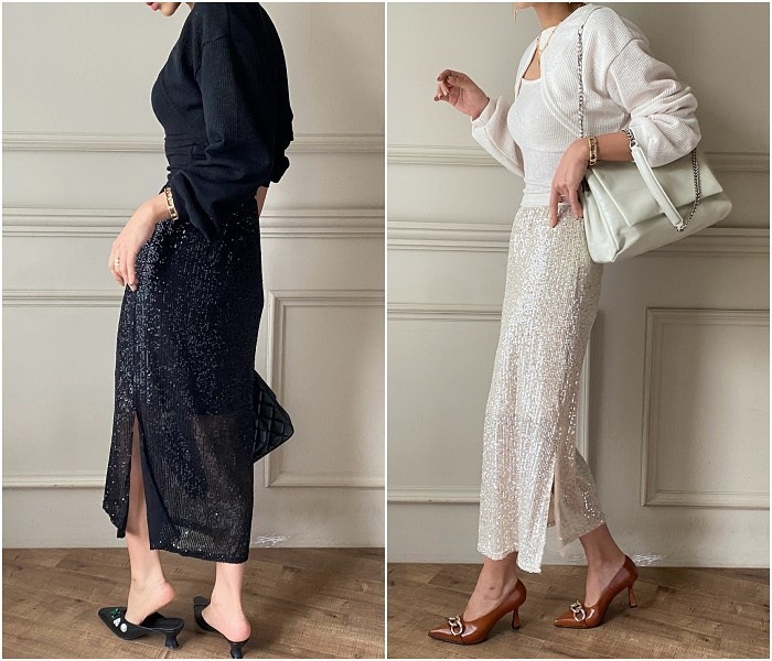 Micro-Elastic Elasticity Daily Occasion Comfort Function Summer Spring Autumn Streetwear Solid Color Polyester Maxi Long Dress Skirts