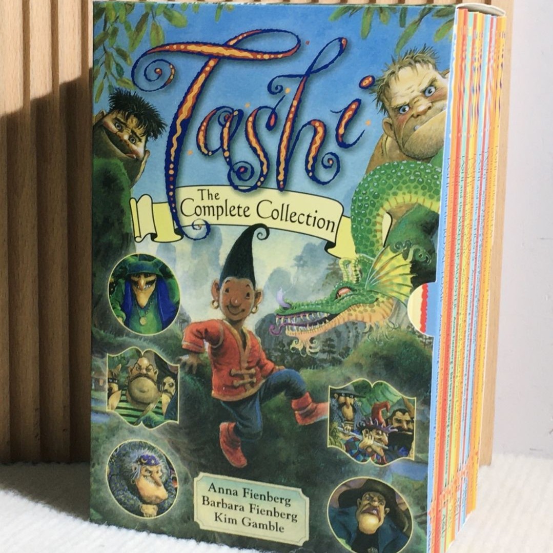 Tashi 超级冒险王盒装16册 儿童英文小说冒险故事探险奇遇图画书