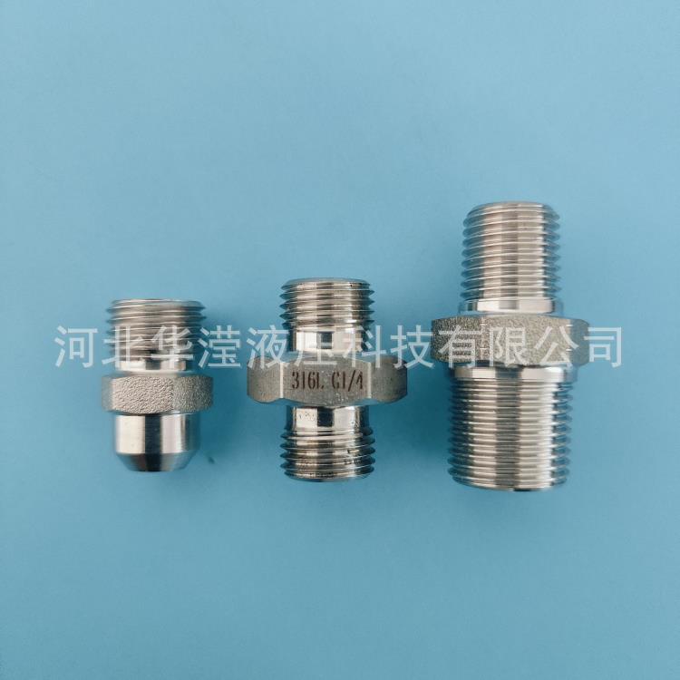 304/316L不锈钢管接头 NPT接头 不锈钢外丝焊接接头