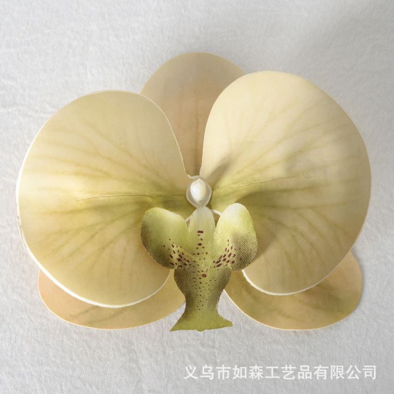 シミュレーションフィルム胡蝶蘭花頭花弁シミュレーション花アクセサリーヘアピンdiy手作りウェディングドレス装飾|undefined