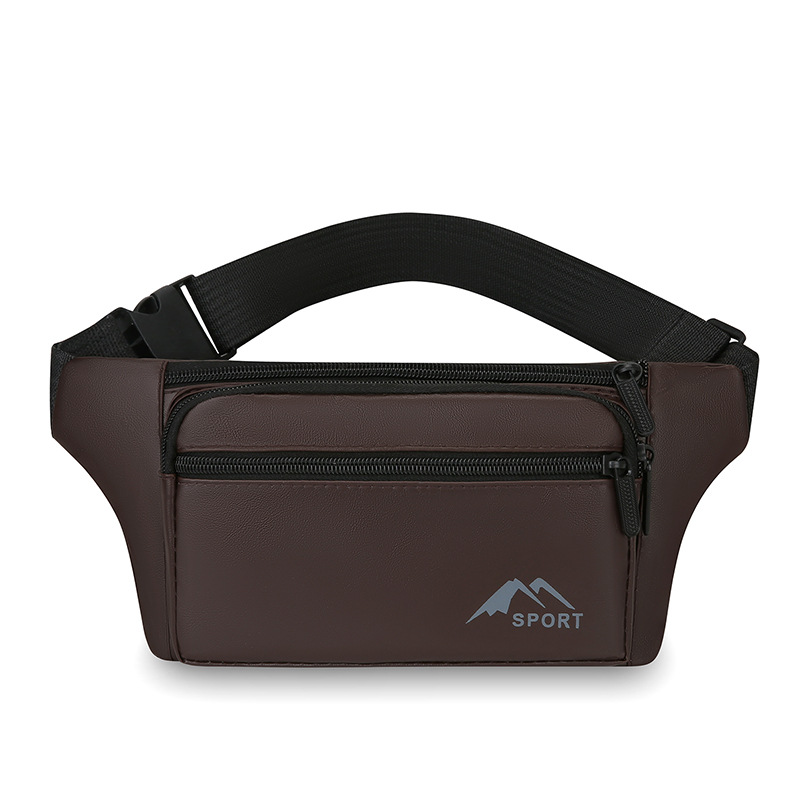 Bolsa de cintura deportiva al aire libre para hombres y mujeres moda al aire libre bolso de pecho de teléfono móvil ligero versátil de moda bolso de hombro al por mayor