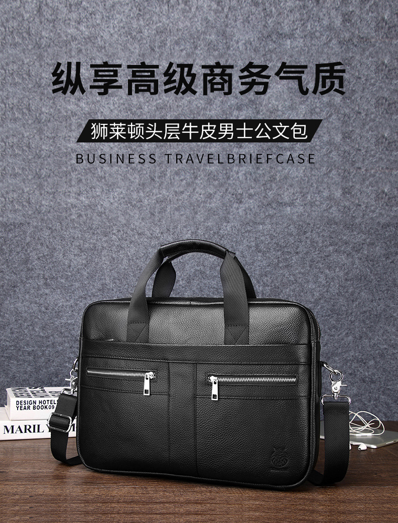 B9777 1020K TÚI XÁCH NAM GUATDLE TÚI ĐỰNG MÁY TÍNH PHONG CÁCH ÂU MỸ TÚI XÁCH VÍ NAM DA BÒ G03 SẢN PHẨM MỚI