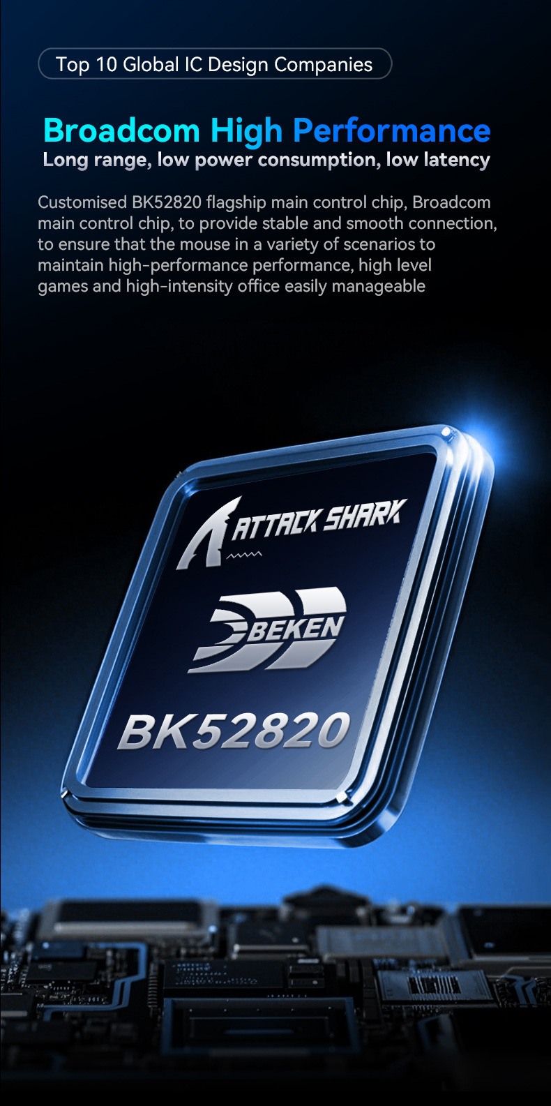 ATTACKSHARK Attack Shark X11SE Wireless Bluetooth Mouse, Video Game, Long Endurance, The Third Mock Examination, Lightweight_voghion.com