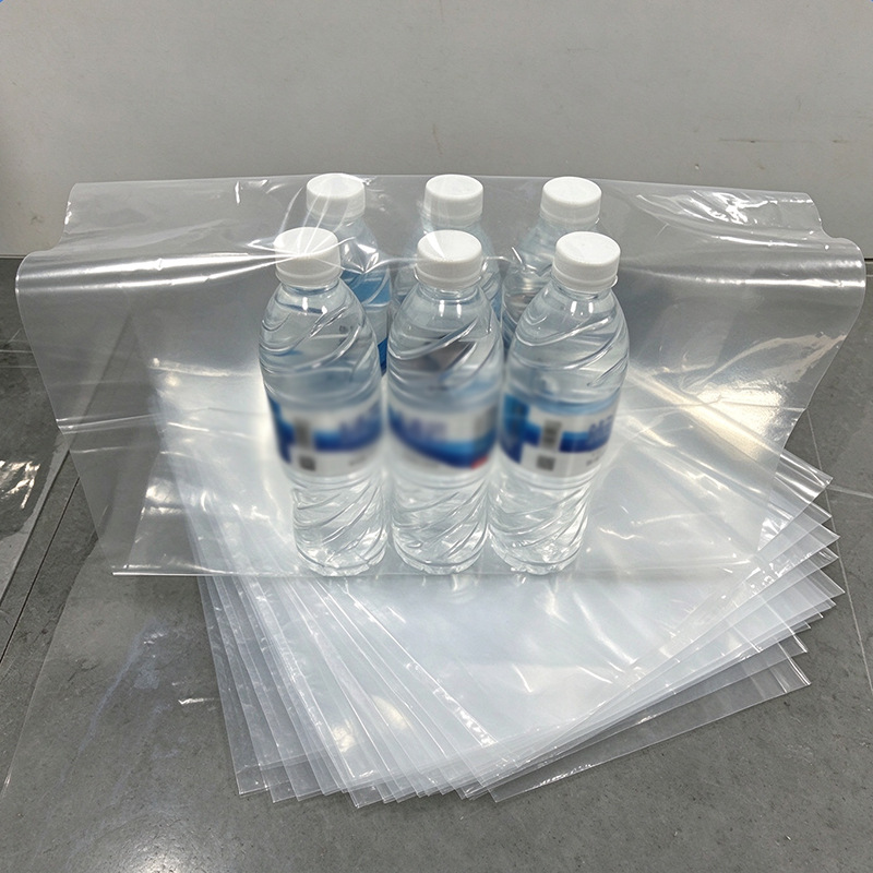 Película Termorretráctil Transparente de Plástico PE Impermeable para Envasado de Agua Mineral