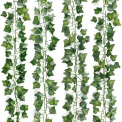 クロスボーダーアマゾン人工アイビーの葉模擬植物籐ぶら下げつる偽の葉壁装飾花