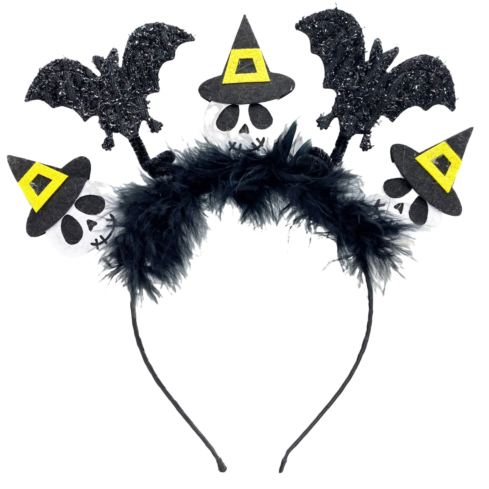 Halloween nuevo calabaza fantasma diadema araña diablo partido primavera tocado fantasma Festival mascarada diadema divertida