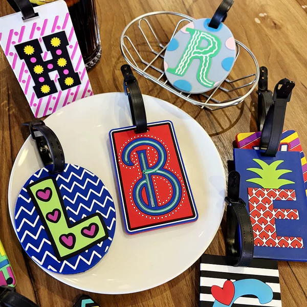 Cross-Border Ins Letter Luggage Tags, Bag Tags, Station Anti-Loss Tags, Travel Essentials, Name Identification Tags