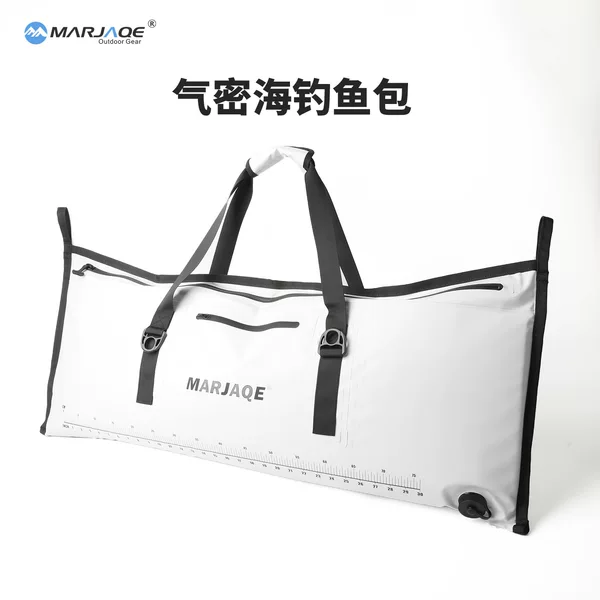 Insulated and Fresh-Keeping Fishing Bag, Fish Catch Bag, Airtight Zipper, Leak-Proof Fish Protection Bag, Satchel Fishing Gear Bag, Sea Fishing Bag