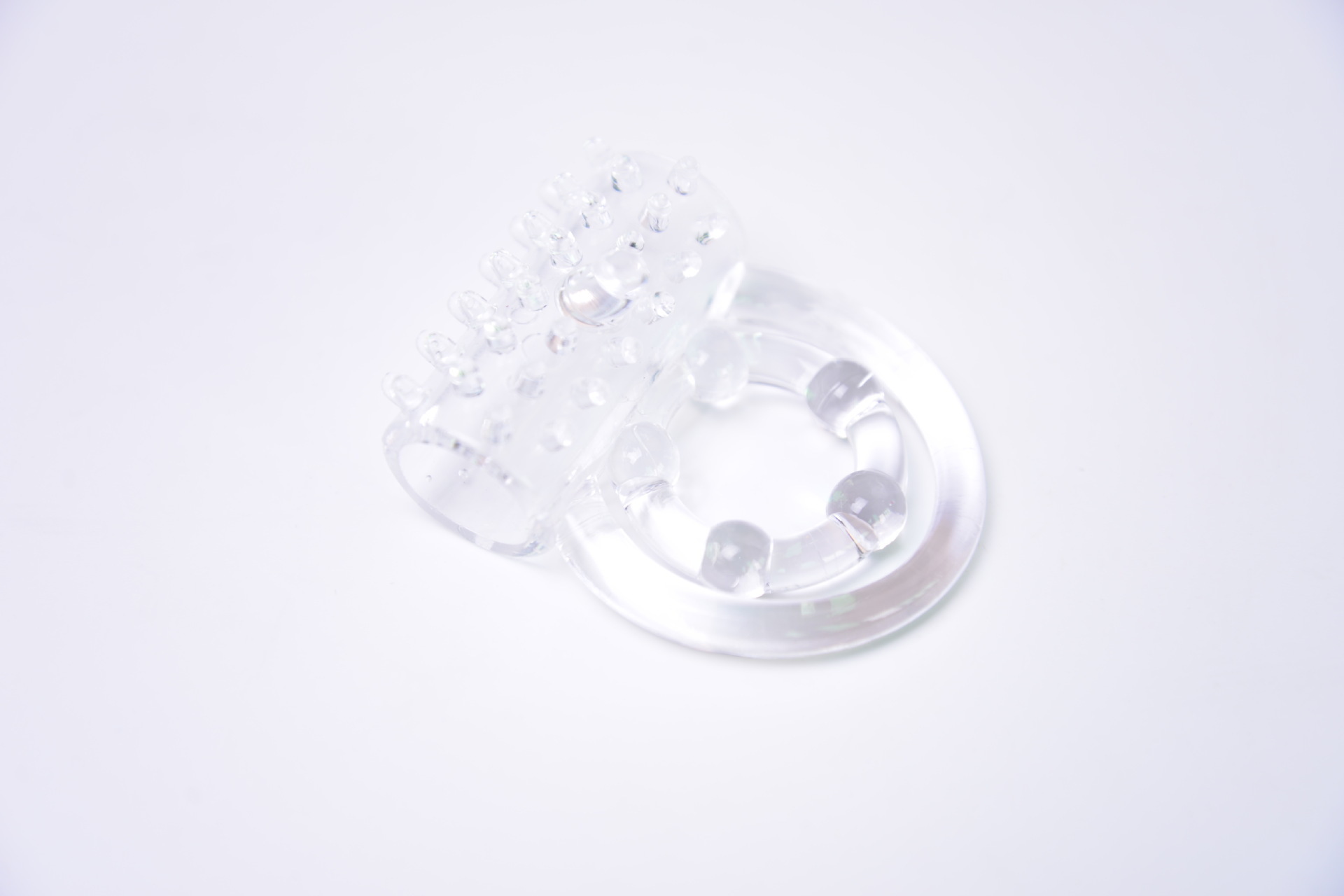 Yuechao Concentric Dual Delay Ring, TPE Cock Ring for Longer Lasting, Classic Blue Model — detail image 10