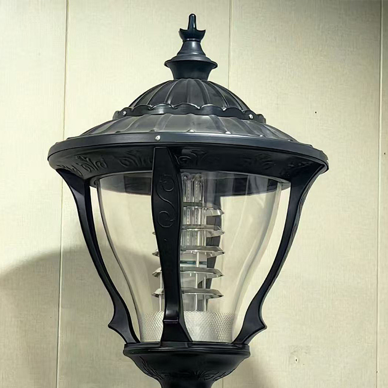 Venta al por mayor de pantallas para lámparas LED de jardín, cabezales de lámparas solares para jardín, cabezales de farolas, luces de calle para paisajismo de villas, parques y jardines comunitarios. image 62