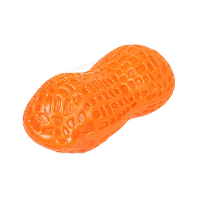 Juguetes para perros TPR maní modelado sonido perros resistentes a los dientes molares perros corgi para aliviar el aburrimiento juguetes para perros