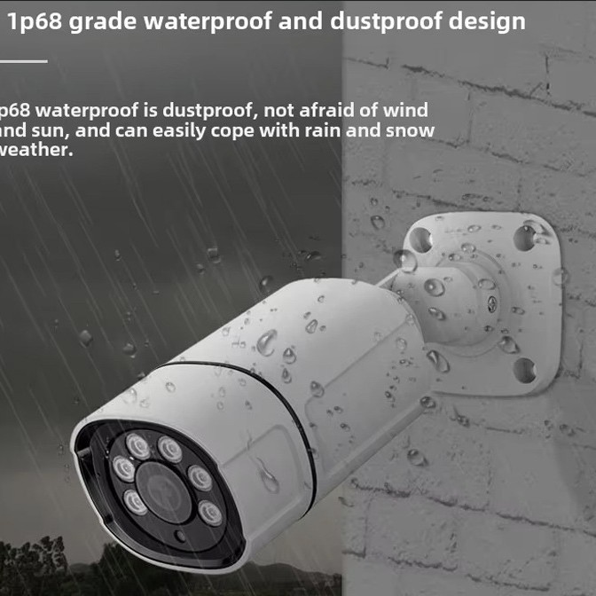 Cámara de red Cámara original a todo color de doble luz 5MP 3MP POE cámara ip camera poe