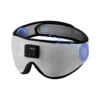 Overseas Douyin TIKTOK new 3D white dry audio eye mask can be removed, washed, charged charged nap to student eye mask