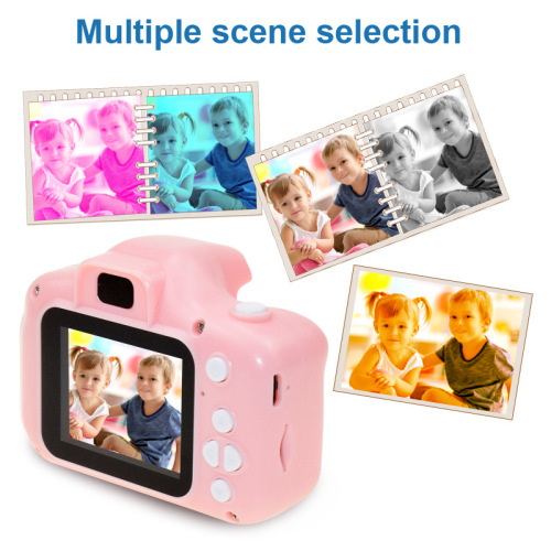 Wholesale factory X2 HD mini digital camera for taking photos and videos, small DSLR gift toy for children
