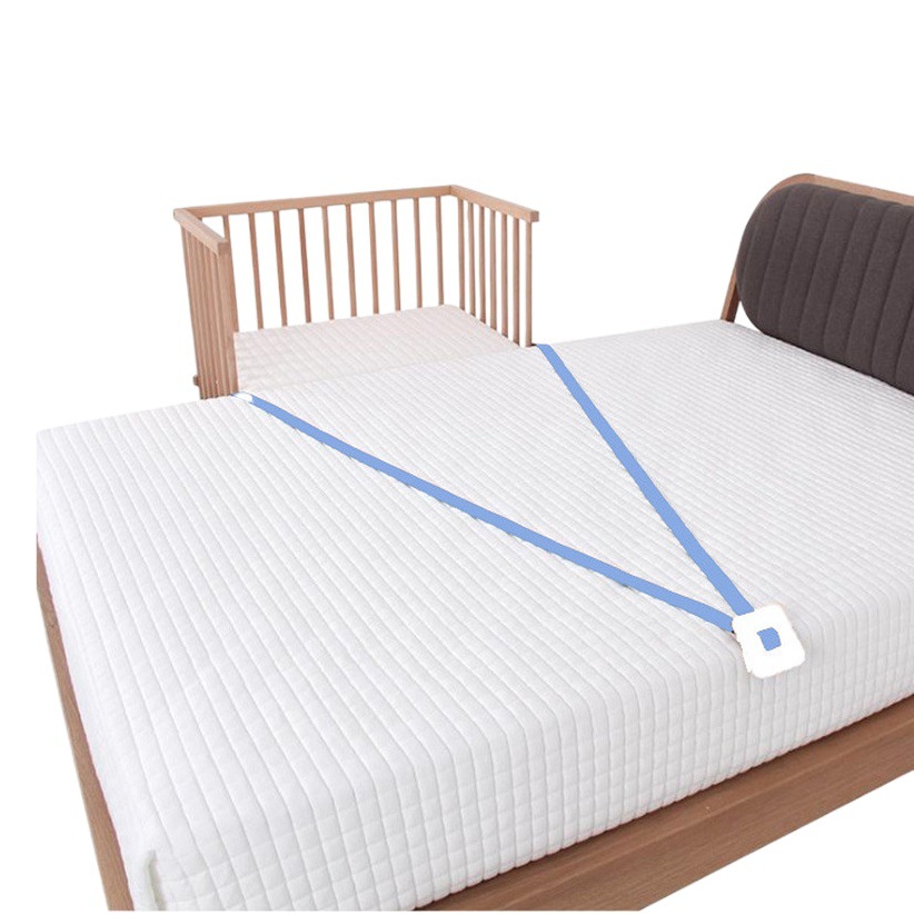 Cama de bebé costura Correa cama de los niños anti-móvil cinturón de fijación cama de bebé cinturón de seguridad