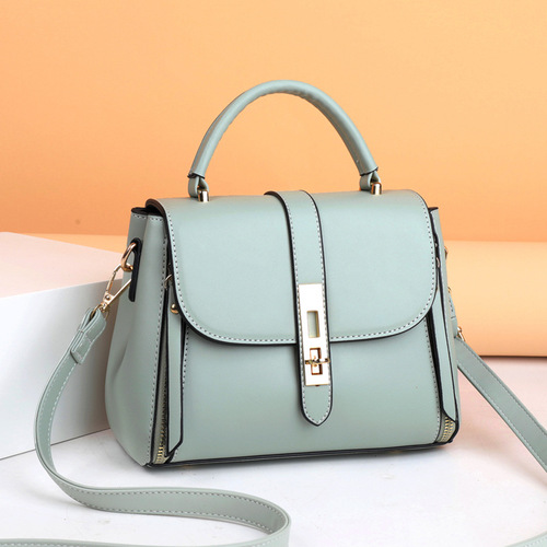 Bags for women  new retro fashion shoulder bag soft leather middle-aged portable crossbody bag ladies bag wholesale trend