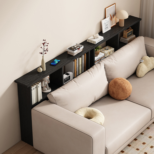 Sofa rear shelf clips against the wall ultra narrow bookshelf…