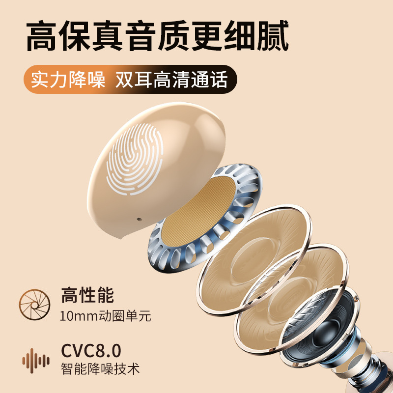 S19 explosión transfronteriza TWS modelo privado S19 conducción ósea tipo clip de auriculares digitales táctiles auriculares Bluetooth una generación