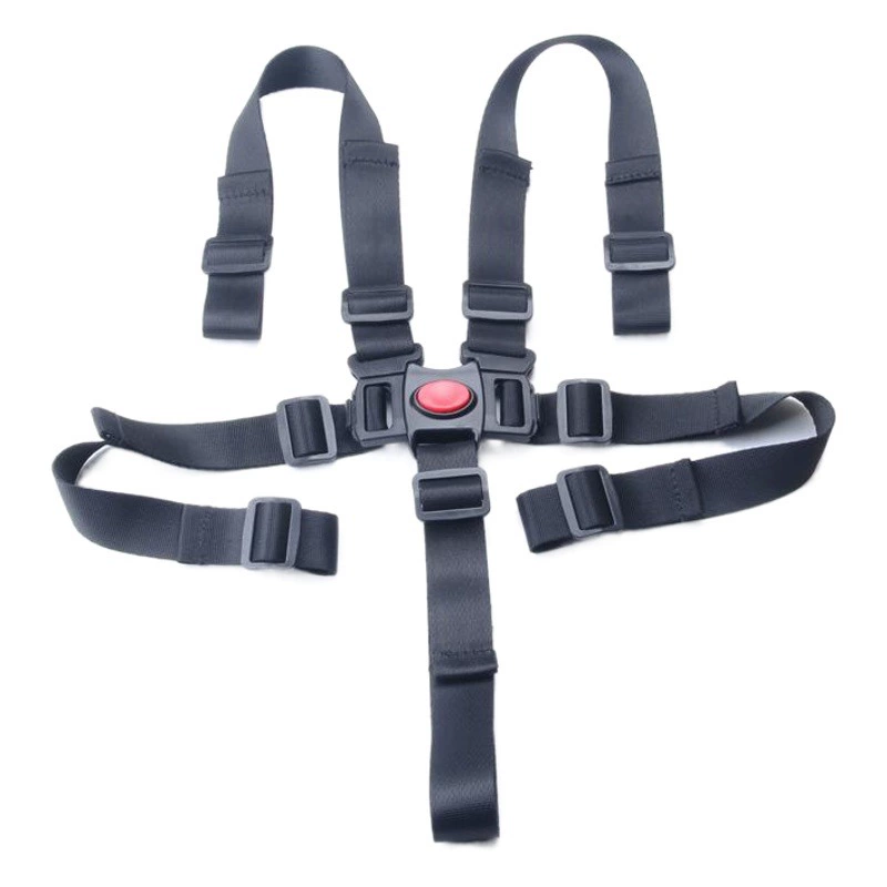 Обеденный стул пятиточечный ремень безопасности детская коляска 5-точечный ремень безопасности детский трехколесный ремень Универсальный