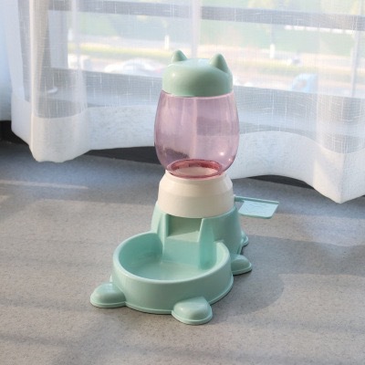 Alimentador automático para mascotas Tipo de prensa Rompecabezas cuantitativo Tazón para mascotas Tazón para perros antideslizante y anti-volcado Juego de comida para rompecabezas para mascotas