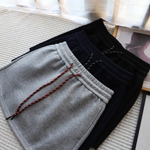 [比正]2024秋季新韩版休闲显瘦百搭运动短裙卫衣裙包臀半身裙2366