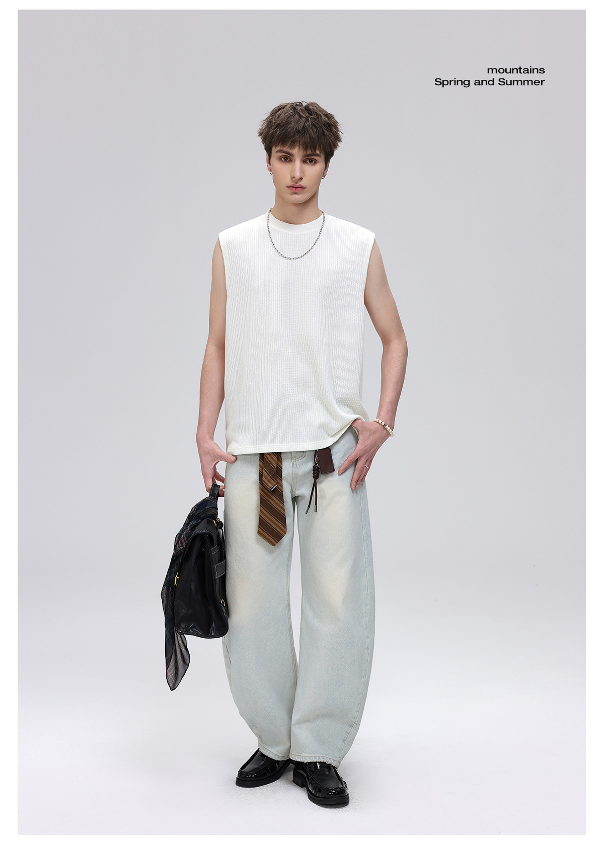 Men's Cooling Vertical Texture Sleeveless Shirt - Breathable Muscle Tank For Summer Activewear_viptrois.com