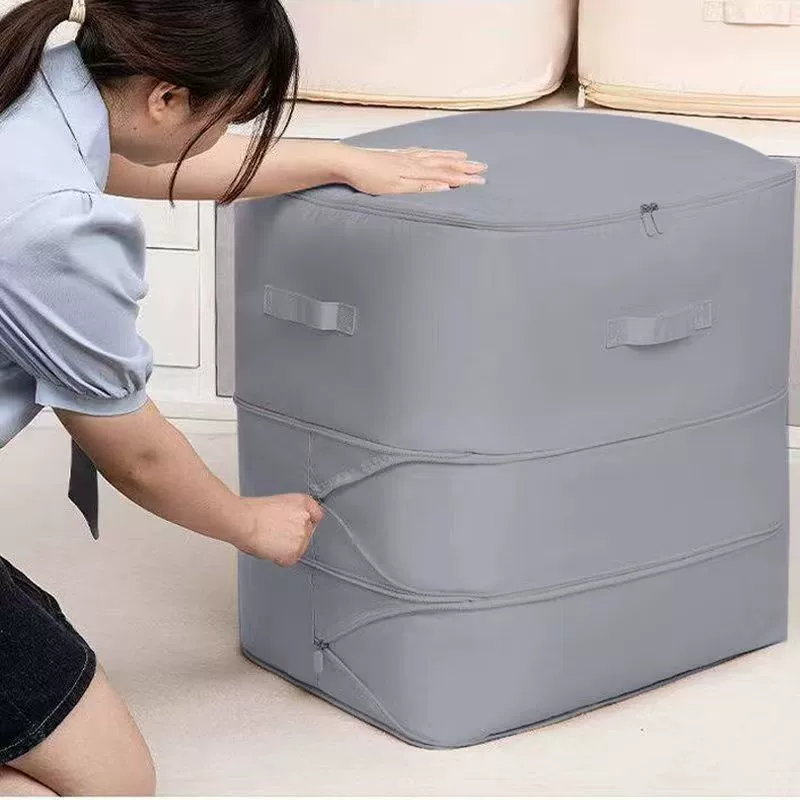 Quality duvet, storage bag for moving, capacious down jacket