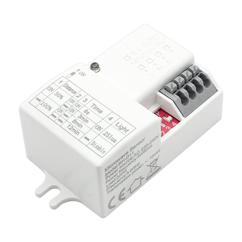 AC220V LED lighting fixtures, microwave radar sensor switch