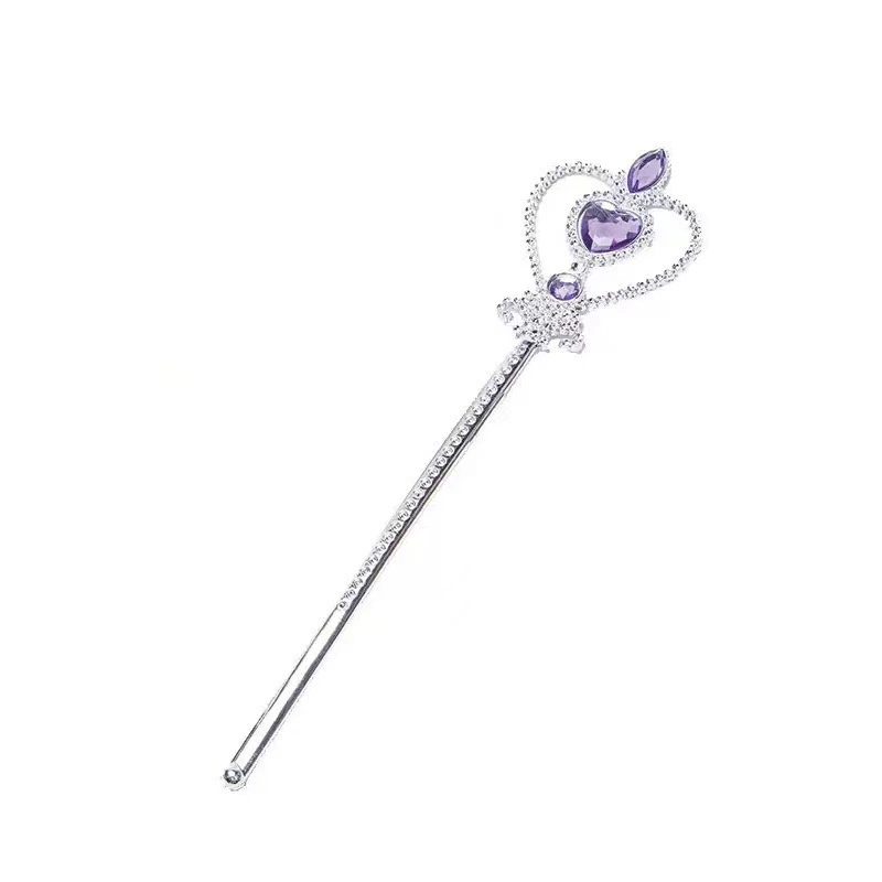 Children's necklace and bracelet, chain, magic wand, decorations, jewelry, small princess costume, accessory, “Frozen”