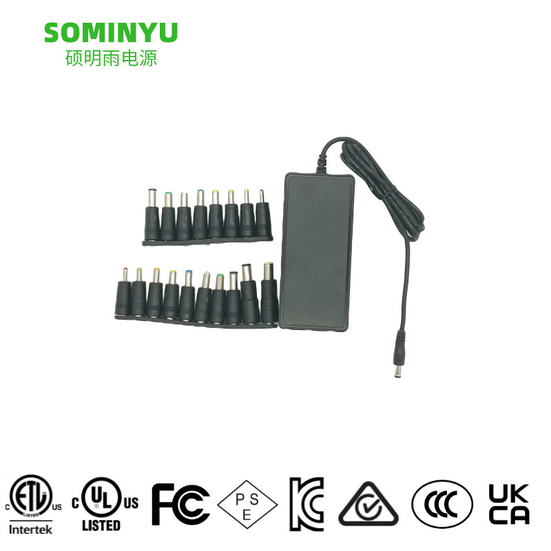 SOMINYU production UL CE UKCA 60 65W 90W 19V 20V notebook multi-function charger