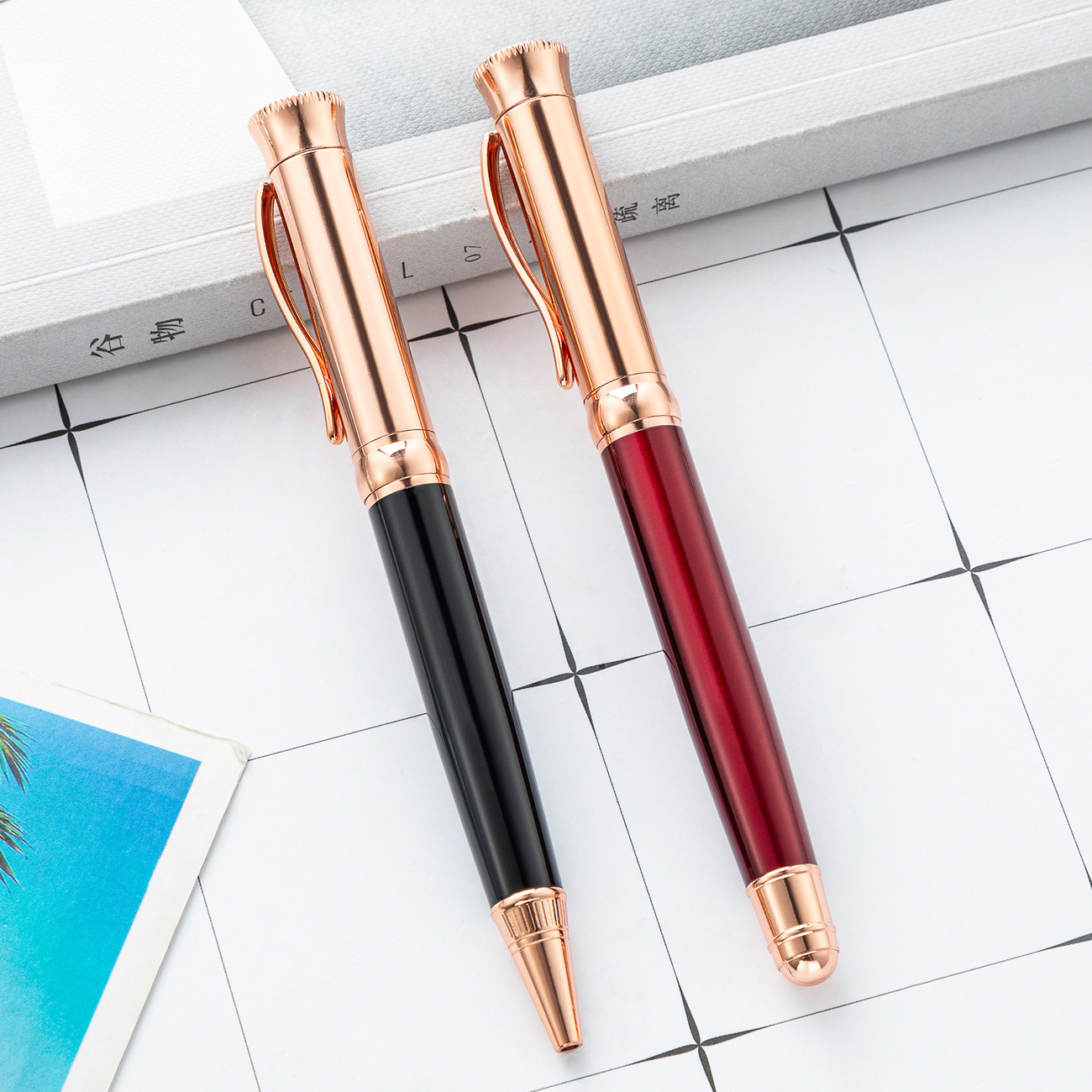 Fábrica directa de publicidad bolígrafo neutro bolígrafo de metal regalos bolígrafo de firma bolígrafo de conferencia bolígrafo giratorio